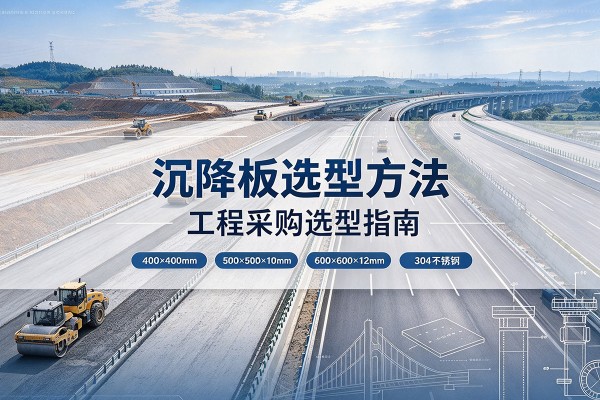 舞阳沉降板选择方法