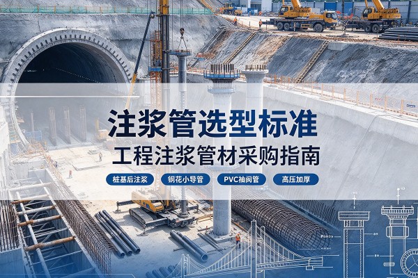 舞阳注浆管选型标准