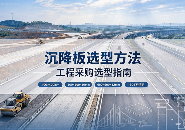 舞阳沉降板选择方法